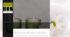 Desktop Screenshot of bigcitystylesalon.com